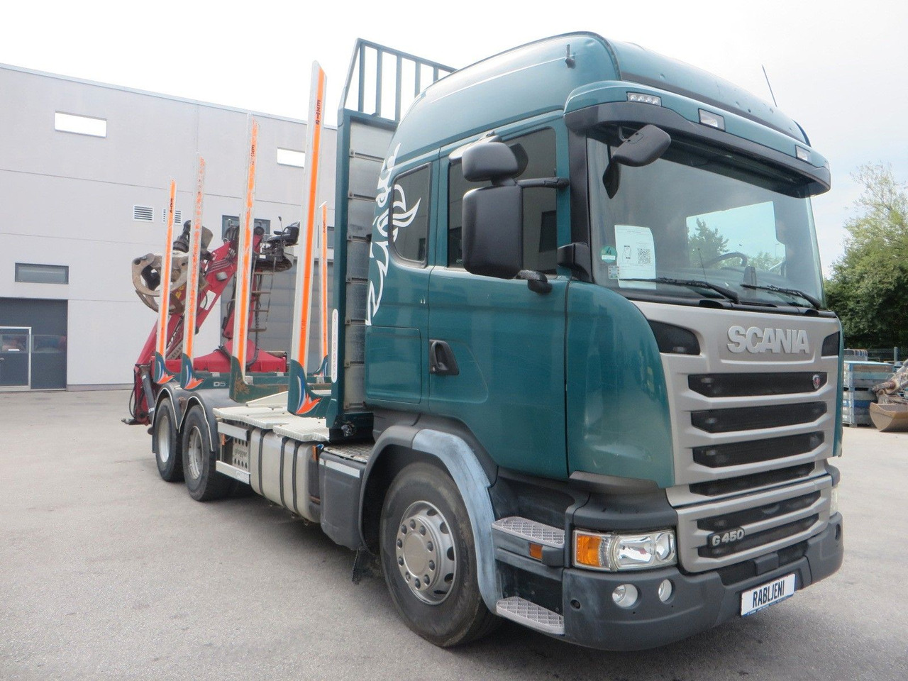 Scania G450 6x4Timber - Camion grumier, Camion grue: photos 2 Scania G450 6x4Timber - Camion grumier, Camion grue: photos 2