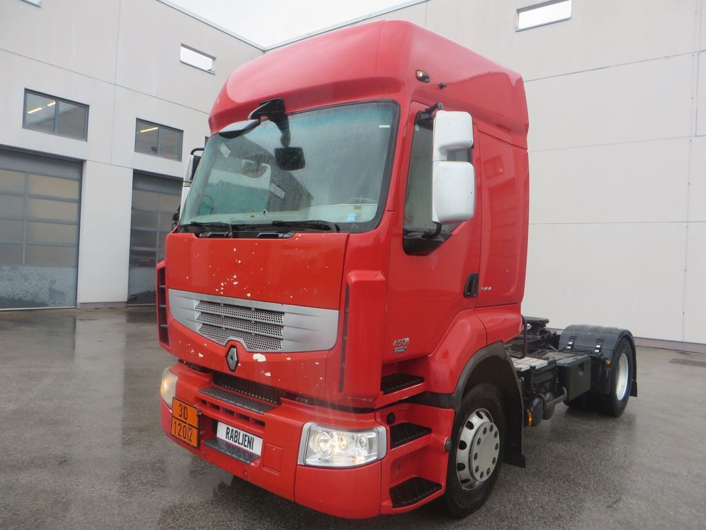 Renault Premium 450 4x2Tractor ADR Retarder Renault Premium 450 4x2Tractor ADR Retarder - Tracteur routier: photos 1 Renault Premium 450 4x2Tractor ADR Retarder Renault Premium 450 4x2Tractor ADR Retarder - Tracteur routier: photos 1