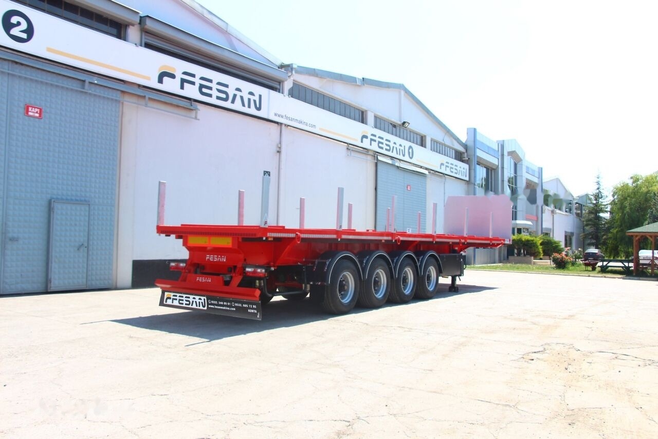 Fesan FLATBED SIDE TIPPER - Semi-remorque plateau: photos 1 Fesan FLATBED SIDE TIPPER - Semi-remorque plateau: photos 1