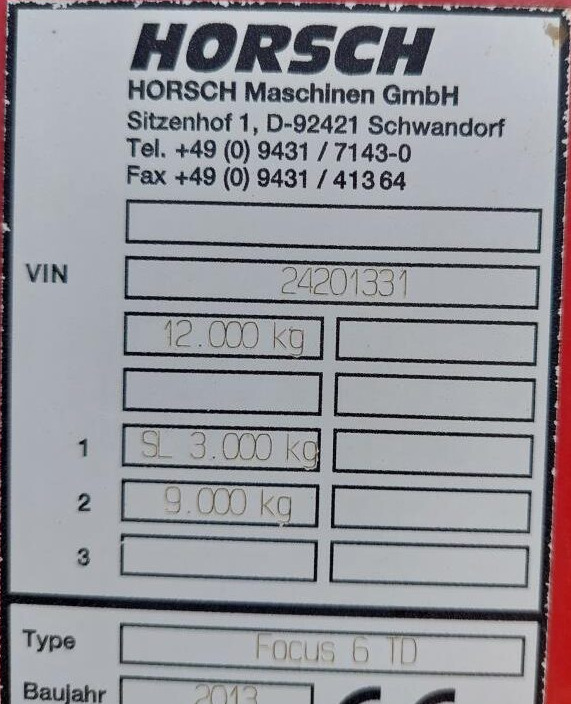 Semoir Horsch Focus 6 TD med DuoDrill: photos 15