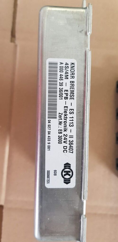 Knorr-Bremse Mercedes-Benz ATEGO - Bloc de gestion pour Camion: photos 3 Knorr-Bremse Mercedes-Benz ATEGO - Bloc de gestion pour Camion: photos 3