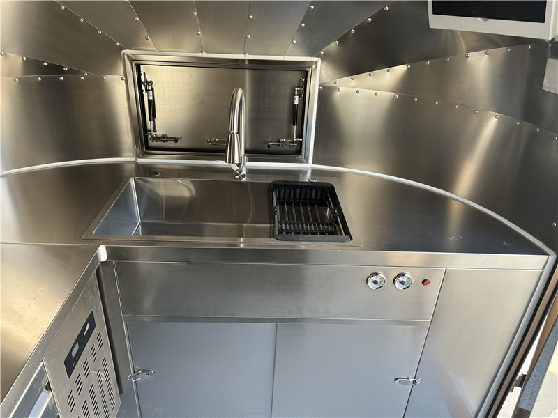 Remorque magasin pour transport de viande Mobile Grill Catering Middle Eastern Food Truck & Trailer: photos 9