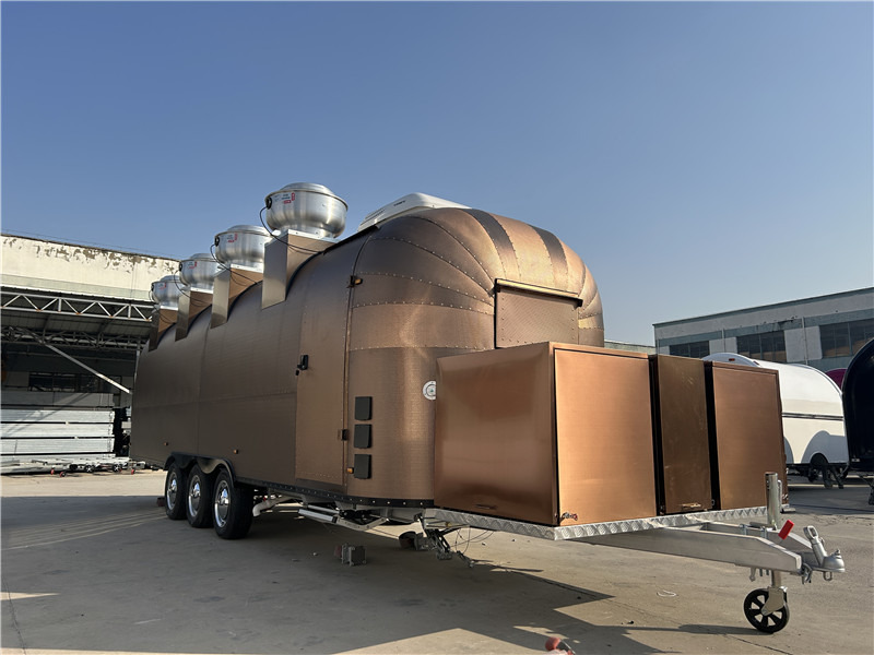 Remorque magasin pour transport de viande Mobile Grill Catering Middle Eastern Food Truck & Trailer: photos 7