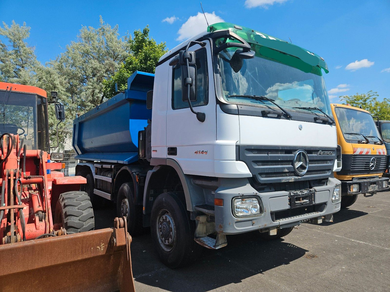 Mercedes-Benz Actros 4144 8x8 Hinterkipper - Camion benne: photos 2 Mercedes-Benz Actros 4144 8x8 Hinterkipper - Camion benne: photos 2