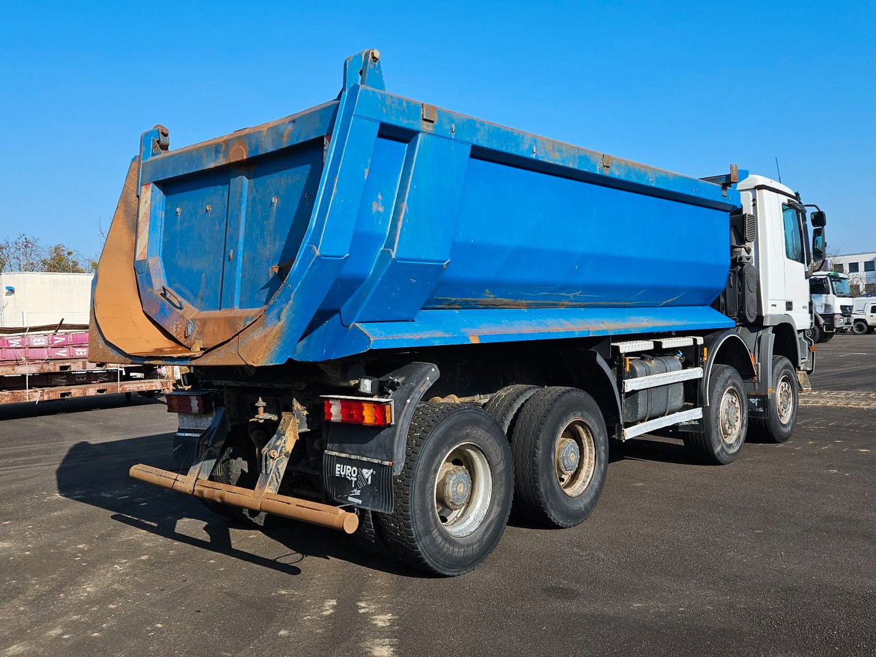 Mercedes-Benz Actros 4144 8x8 Hinterkipper - Camion benne: photos 4 Mercedes-Benz Actros 4144 8x8 Hinterkipper - Camion benne: photos 4