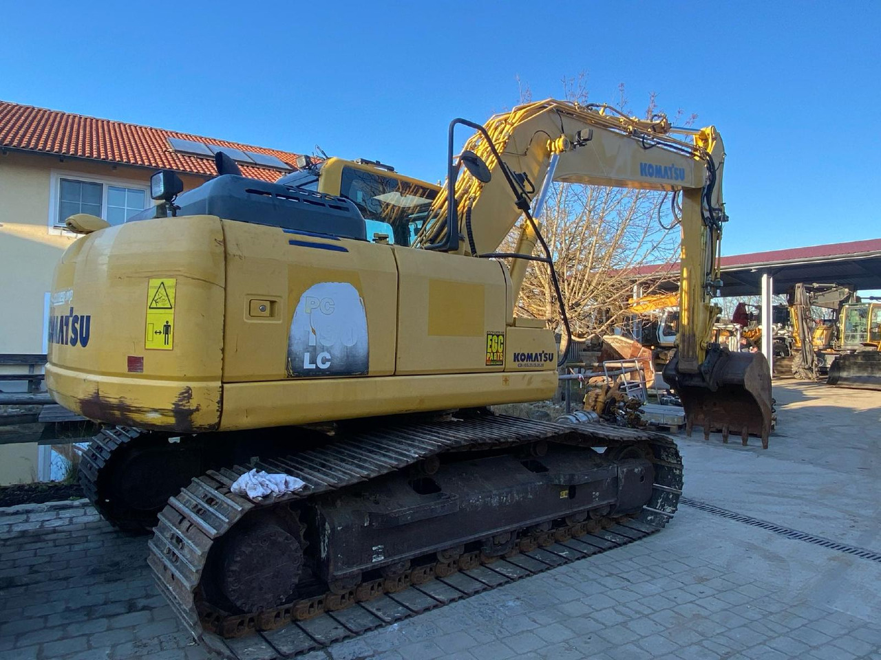 Pelle sur chenille Komatsu PC 190LC -8: photos 8