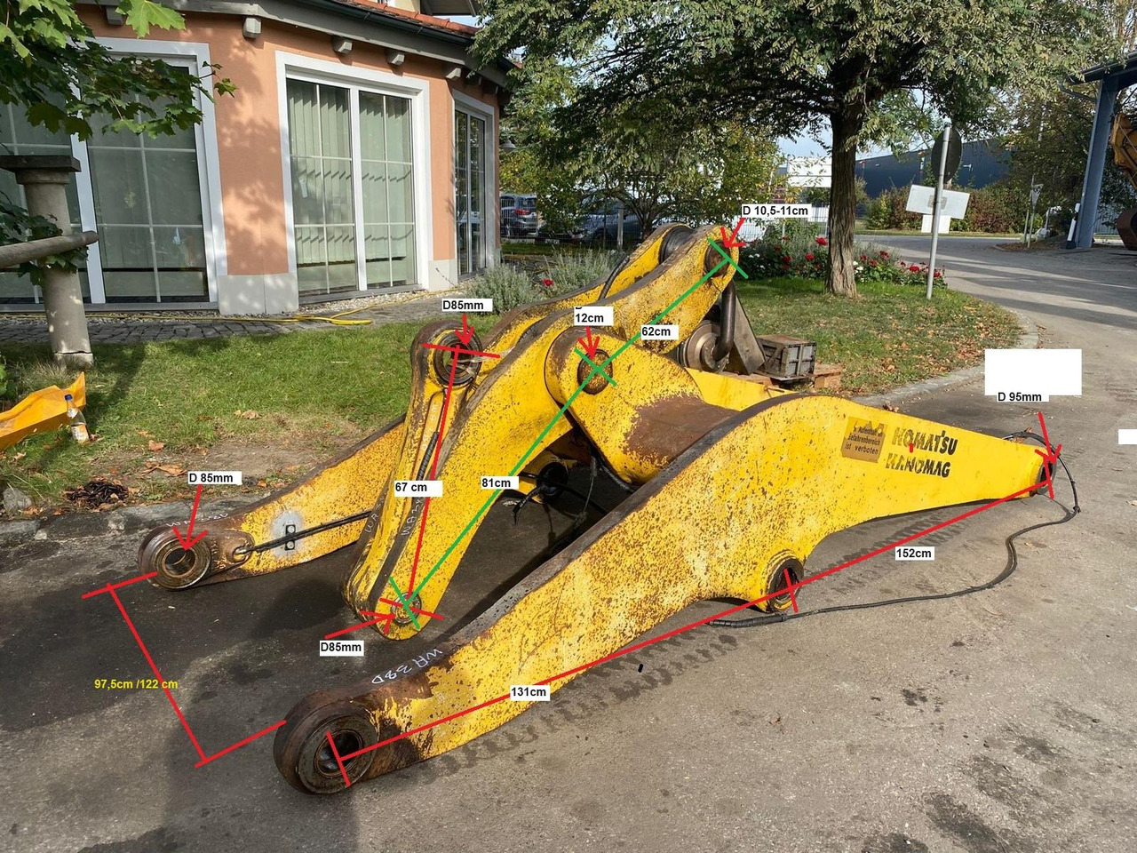 Komatsu WA 380 - Flèche: photos 1 Komatsu WA 380 - Flèche: photos 1