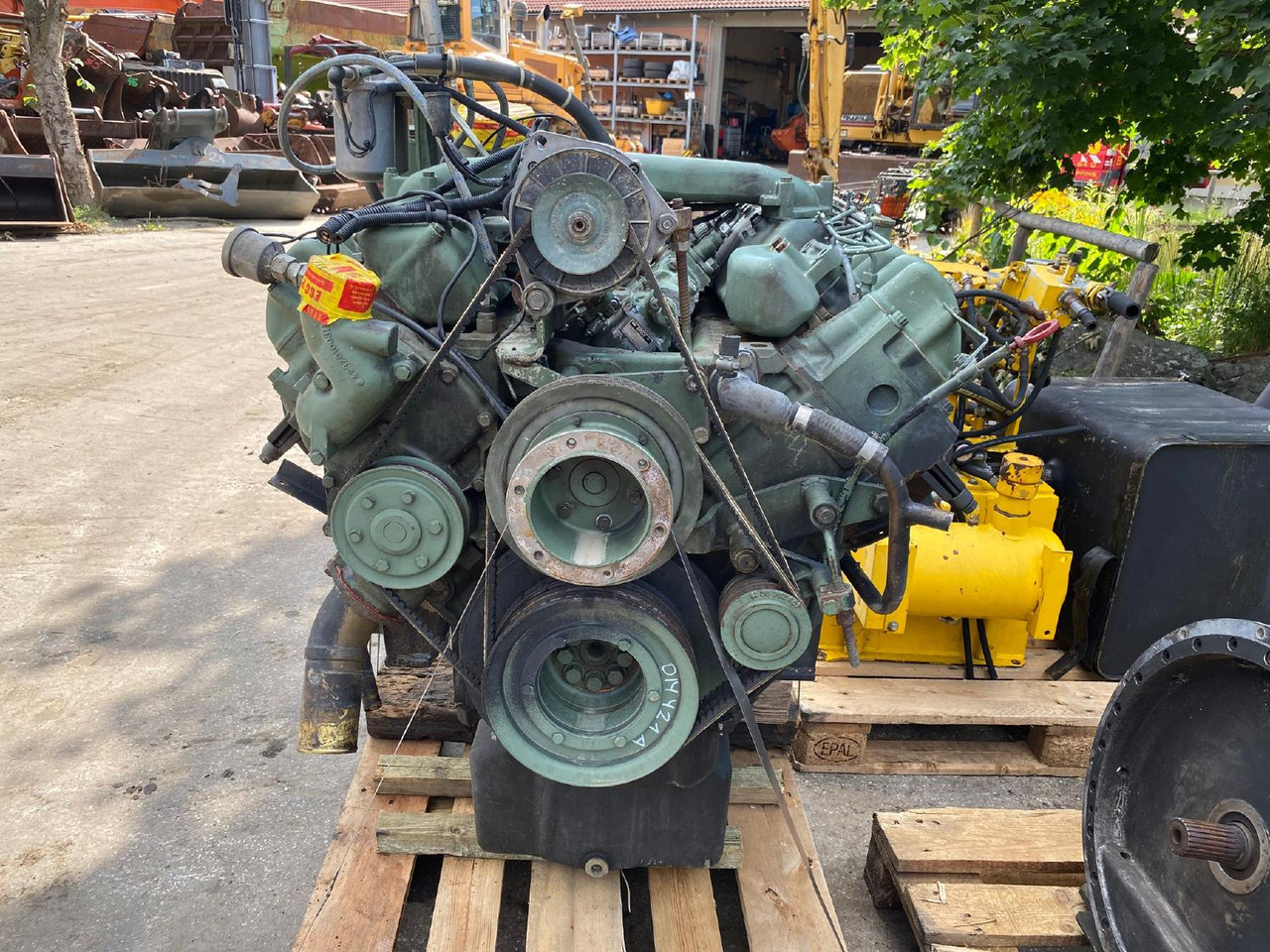 Mercedes Benz OM 421 aus PB 240 - Moteur pour Engins de chantier: photos 4 Mercedes Benz OM 421 aus PB 240 - Moteur pour Engins de chantier: photos 4