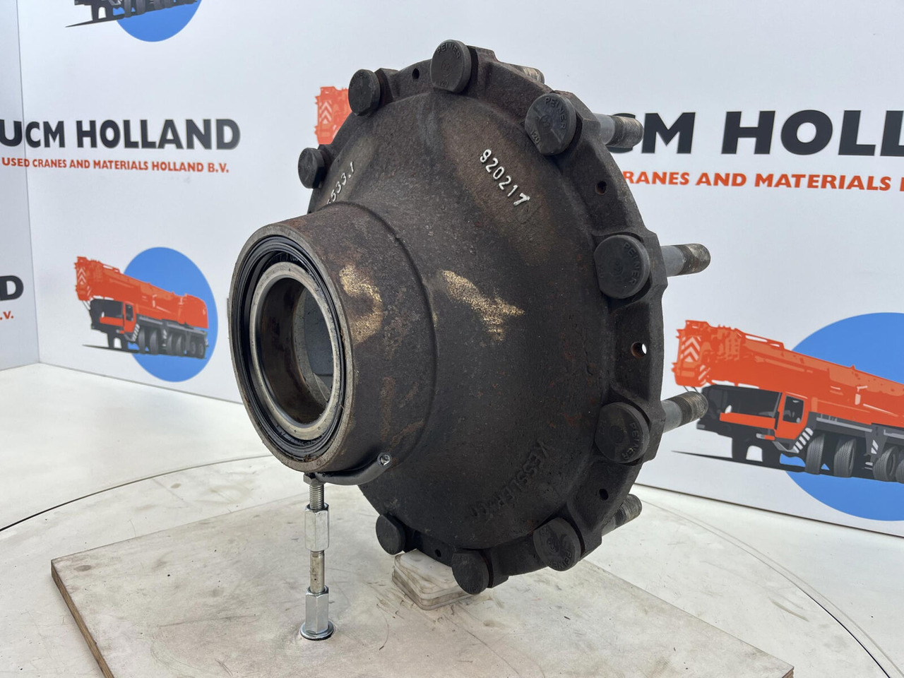 Krupp KMK 3045 Megatrak wheel hub - Moyeu pour Grue: photos 3 Krupp KMK 3045 Megatrak wheel hub - Moyeu pour Grue: photos 3