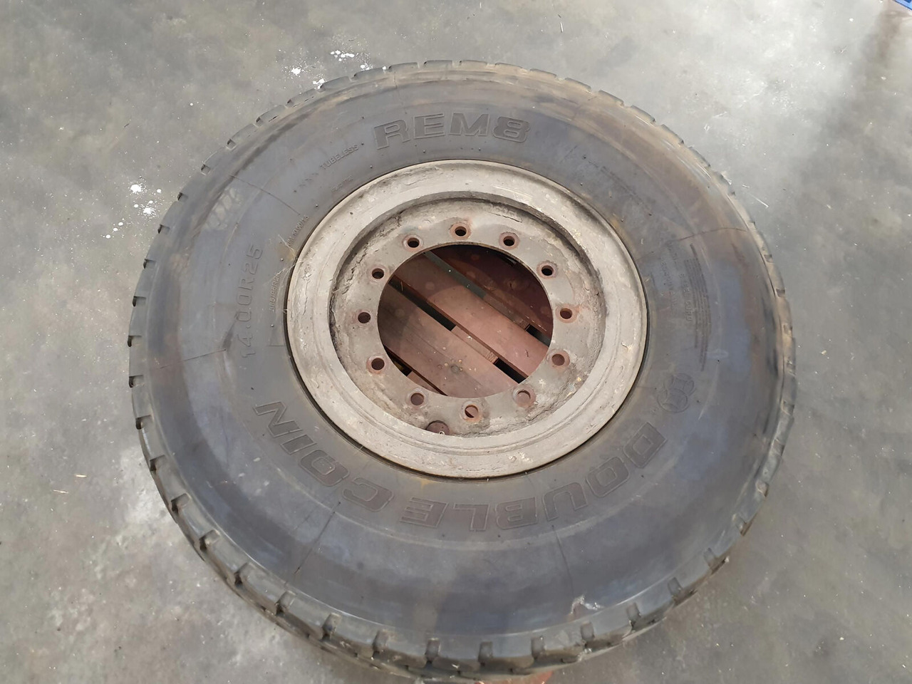 Krupp Wheel 385/95R25 12 5.4 3p - Roue complète pour Grue: photos 1 Krupp Wheel 385/95R25 12 5.4 3p - Roue complète pour Grue: photos 1