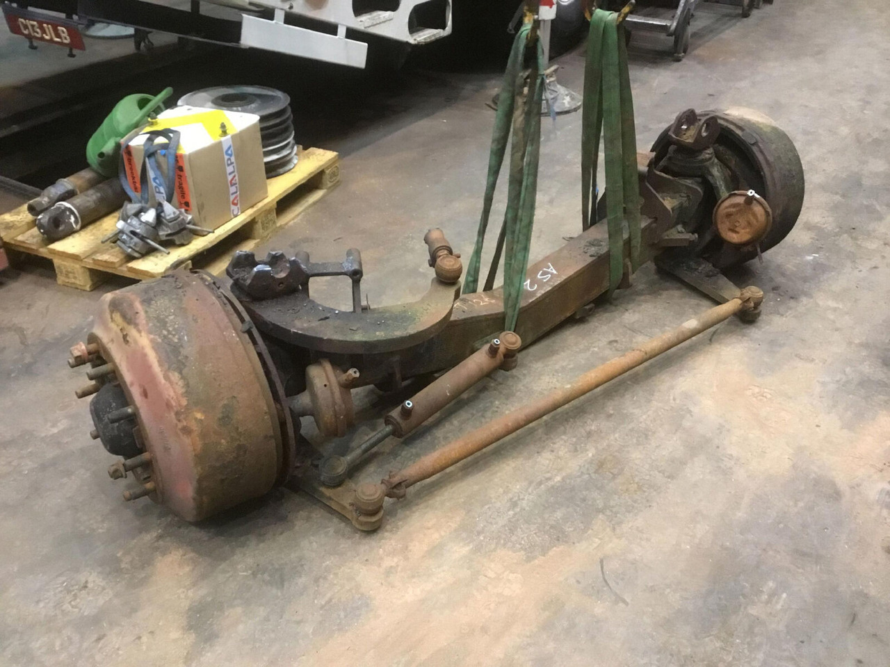 Liebherr LTM 1060/2 axle 2 - Essieu et pièces pour Grue mobile: photos 3 Liebherr LTM 1060/2 axle 2 - Essieu et pièces pour Grue mobile: photos 3