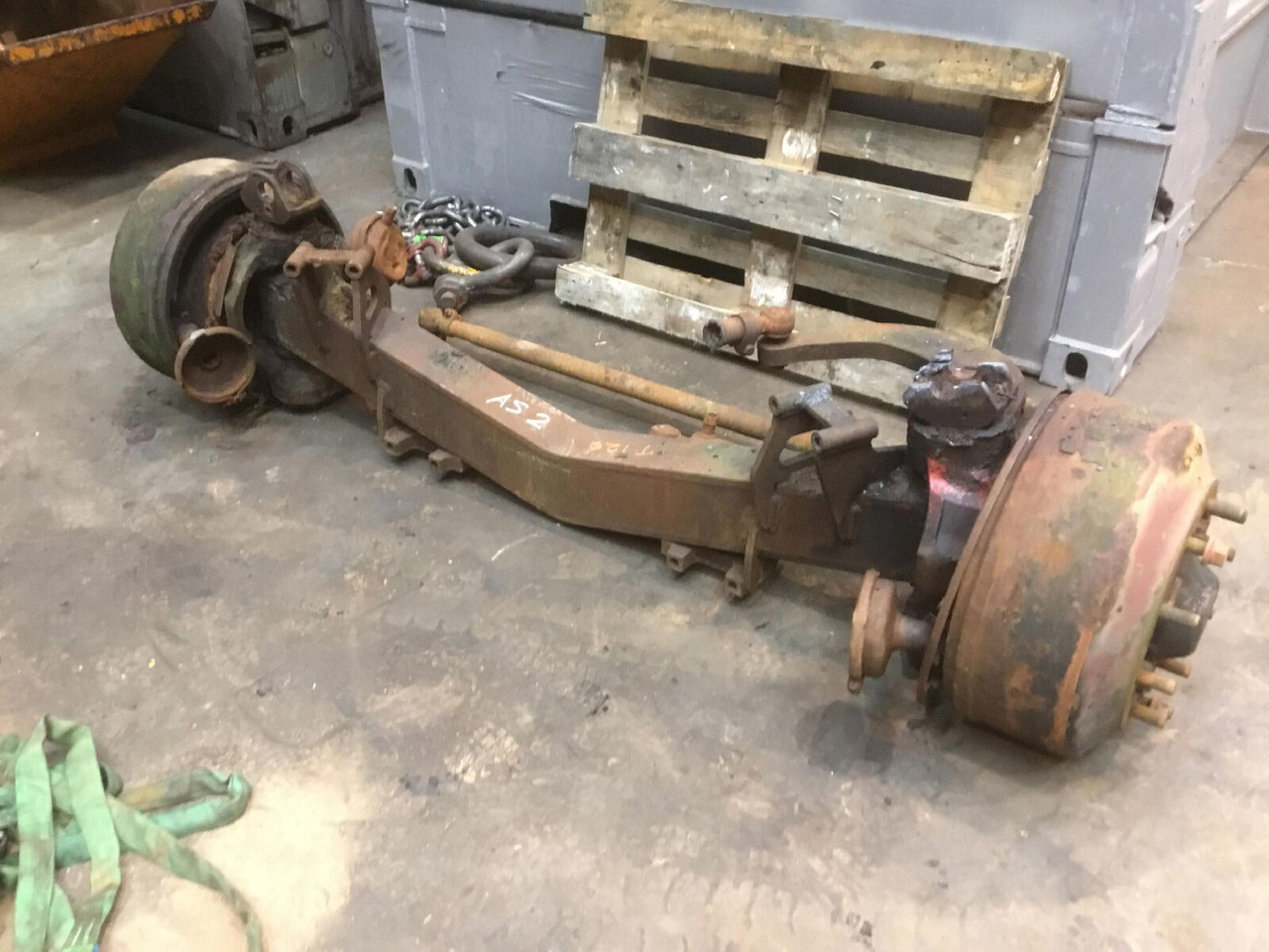 Liebherr LTM 1060/2 axle 2 - Essieu et pièces pour Grue mobile: photos 2 Liebherr LTM 1060/2 axle 2 - Essieu et pièces pour Grue mobile: photos 2