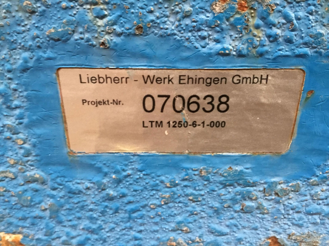 Liebherr LTM 1250-6.1 counterweight 12,5 ton - Contrepoids pour Grue mobile: photos 5 Liebherr LTM 1250-6.1 counterweight 12,5 ton - Contrepoids pour Grue mobile: photos 5