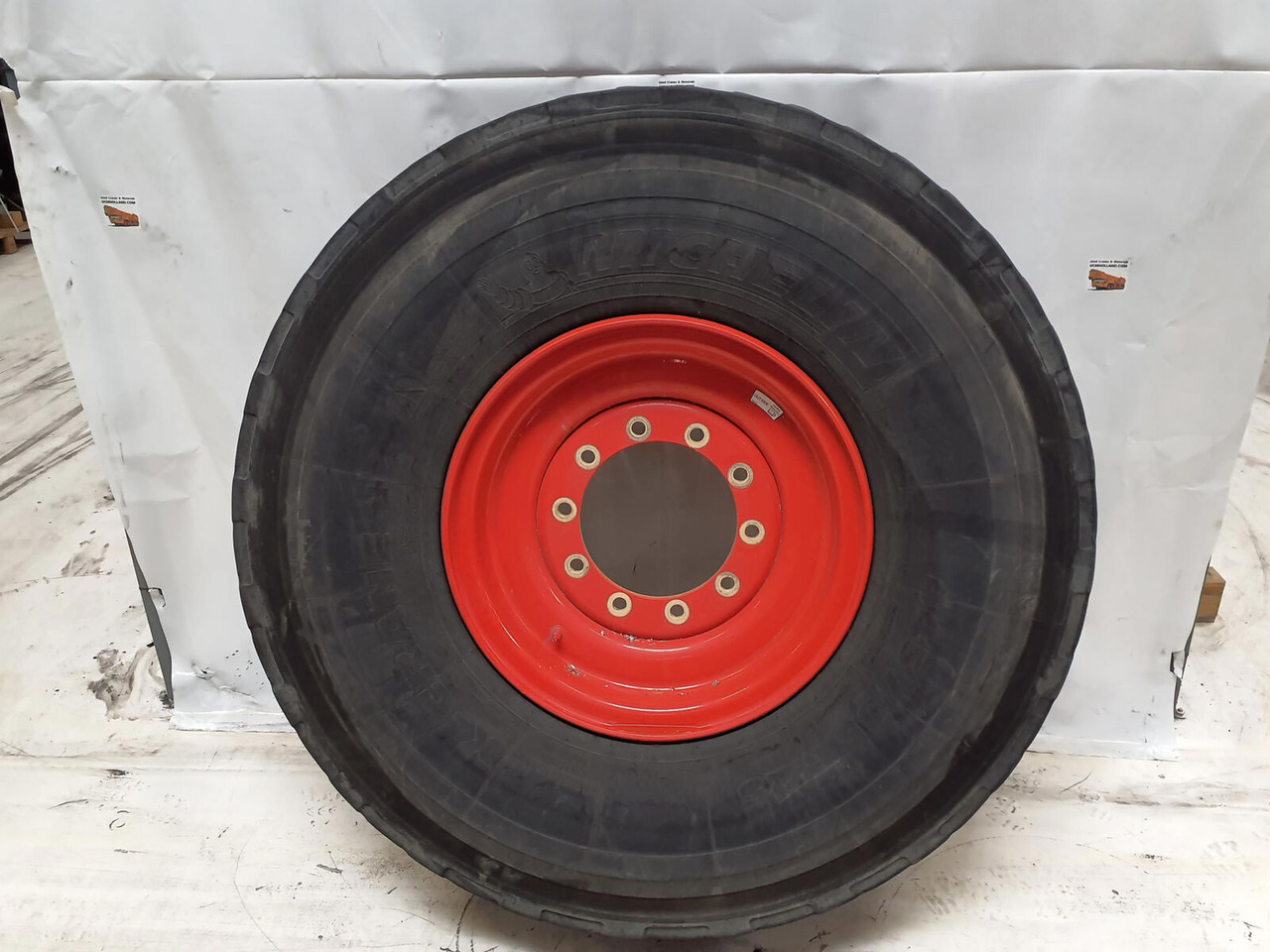 Michelin Wheel 445/95R25 10 12 1p - Roue complète pour Grue: photos 1 Michelin Wheel 445/95R25 10 12 1p - Roue complète pour Grue: photos 1