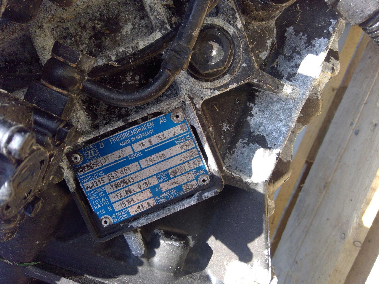 ZF ATF 60-4 gearbox ZF ECOSPLIT 16 S 151 - Boîte de vitesse pour Grue mobile: photos 5 ZF ATF 60-4 gearbox ZF ECOSPLIT 16 S 151 - Boîte de vitesse pour Grue mobile: photos 5