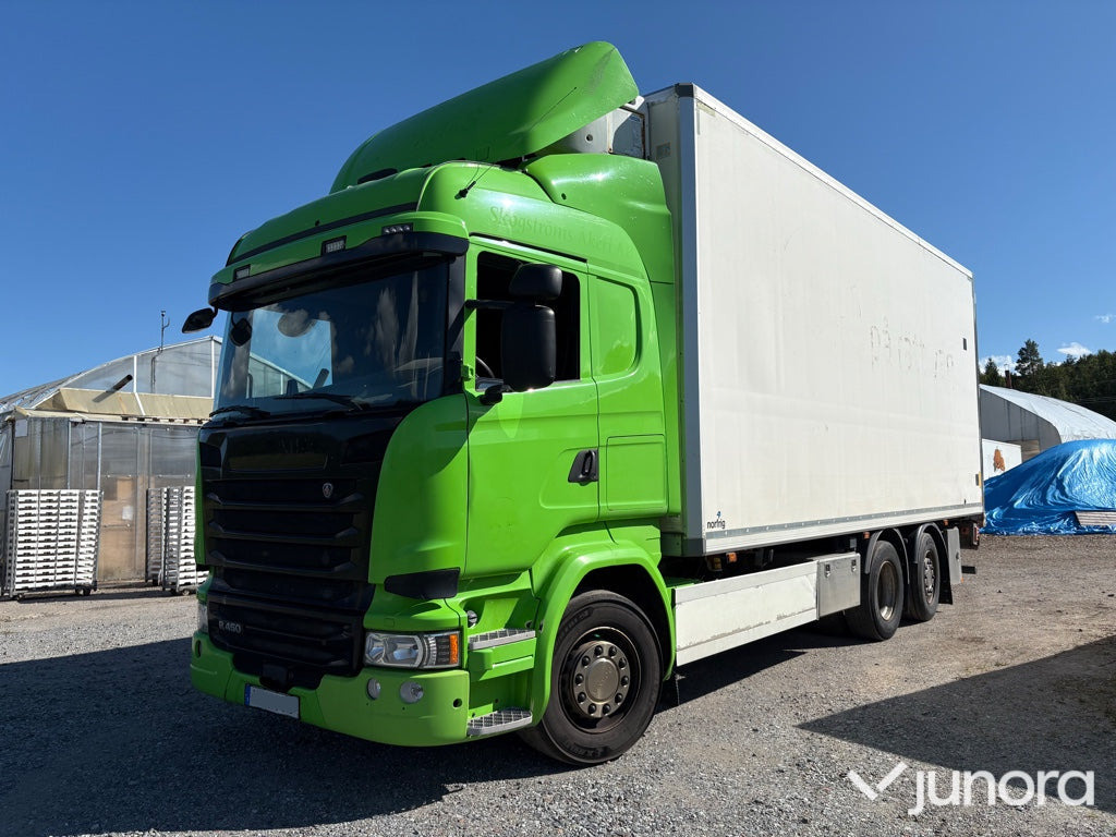 Lastbil Scania R450 6x2 - Camion fourgon: photos 4 Lastbil Scania R450 6x2 - Camion fourgon: photos 4