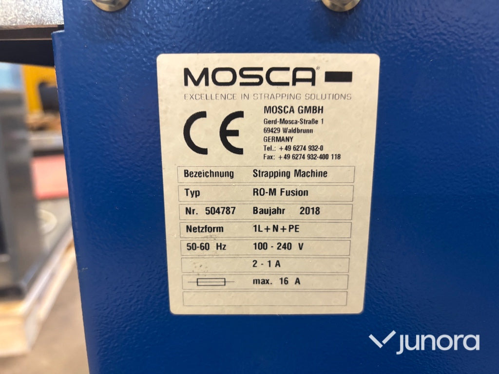 Machine d'emballage et de conditionnement Plastbandningsmaskin - Mosca RO-M Fusion: photos 10