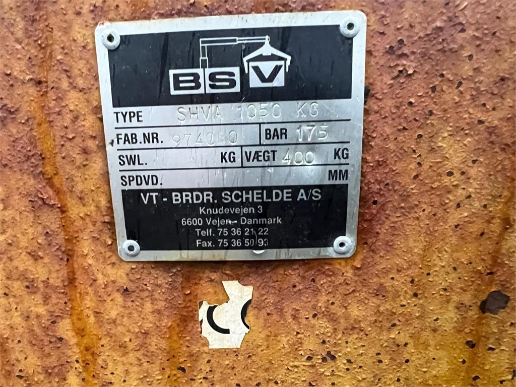 BSV SHVA 1000 ltr korn grab - Benne preneuse: photos 3 BSV SHVA 1000 ltr korn grab - Benne preneuse: photos 3