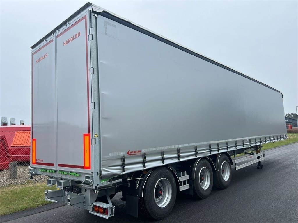 Hangler SDS-H 450 NORDIC - hævetag - hæve aksel - truck be - Semi-remorque rideaux coulissants: photos 1 Hangler SDS-H 450 NORDIC - hævetag - hæve aksel - truck be - Semi-remorque rideaux coulissants: photos 1