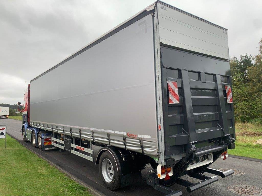 Hangler SES-H 250 RoadRunner RH 140 27-pallers - Gardintra - Semi-remorque rideaux coulissants: photos 1 Hangler SES-H 250 RoadRunner RH 140 27-pallers - Gardintra - Semi-remorque rideaux coulissants: photos 1