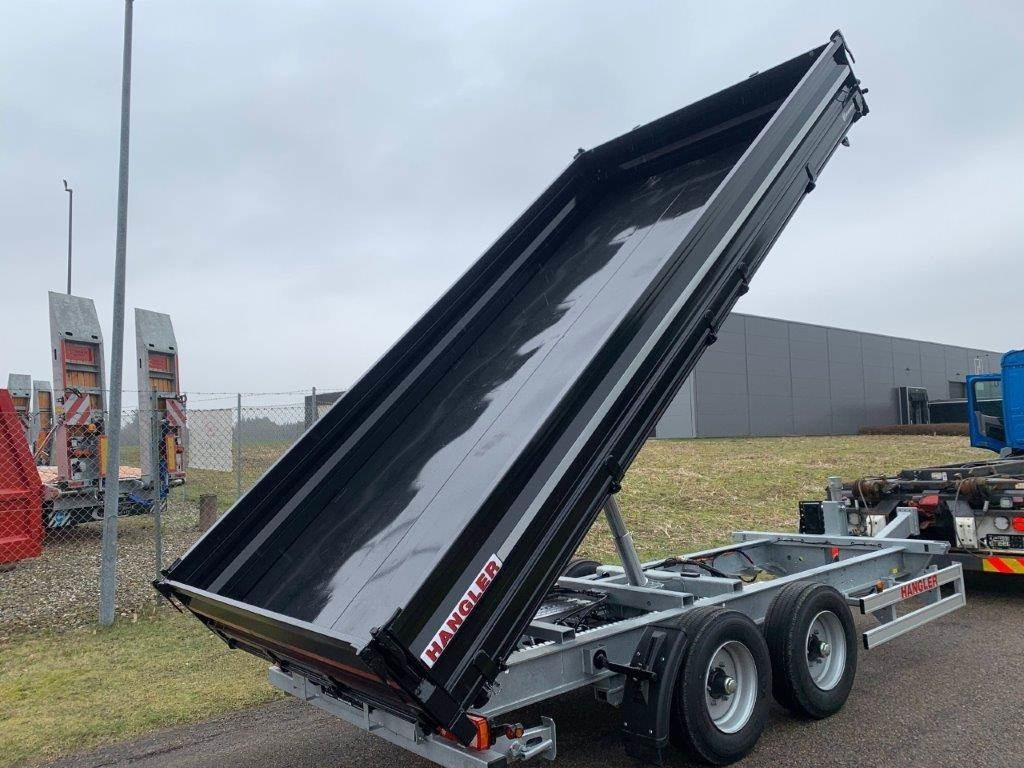 Remorque porte-engin surbaissée Hangler TSK-H 118 5,0 mtr 3 vejs tip: photos 1