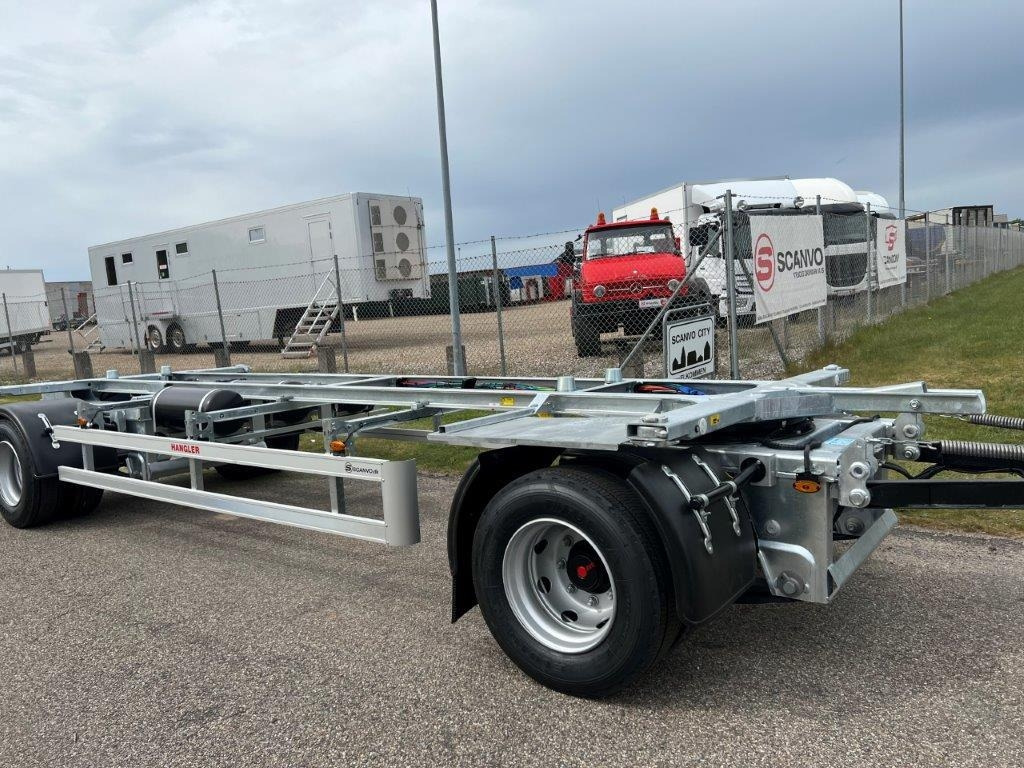 Hangler ZWP-H 200 Mega-ZL 20 ton - Remorque porte-conteneur/ Caisse mobile: photos 4 Hangler ZWP-H 200 Mega-ZL 20 ton - Remorque porte-conteneur/ Caisse mobile: photos 4