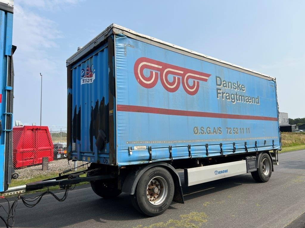 Krone AZP 18 ELN4 7,2 mtr gardinlad - Remorque rideaux coulissants: photos 3 Krone AZP 18 ELN4 7,2 mtr gardinlad - Remorque rideaux coulissants: photos 3