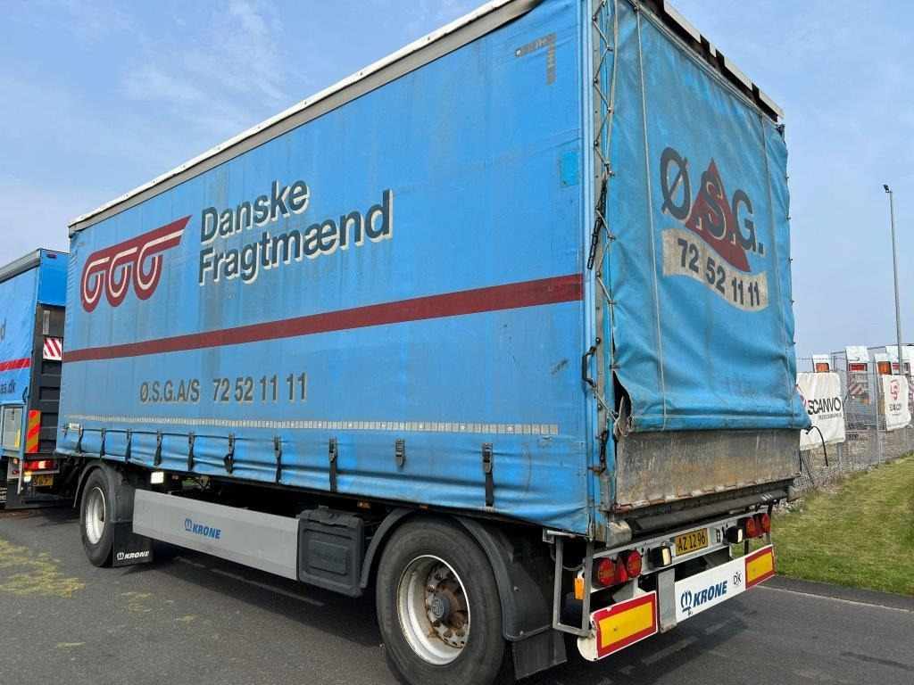 Krone AZP 18 ELN4 7,2 mtr gardinlad - Remorque rideaux coulissants: photos 2 Krone AZP 18 ELN4 7,2 mtr gardinlad - Remorque rideaux coulissants: photos 2