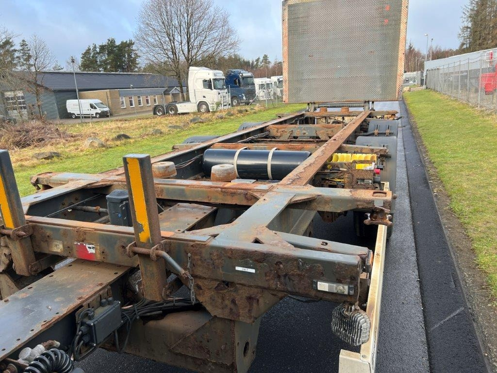 Krone ZZW 18 EL containerlåse - zepro lift - Remorque porte-conteneur/ Caisse mobile: photos 5 Krone ZZW 18 EL containerlåse - zepro lift - Remorque porte-conteneur/ Caisse mobile: photos 5