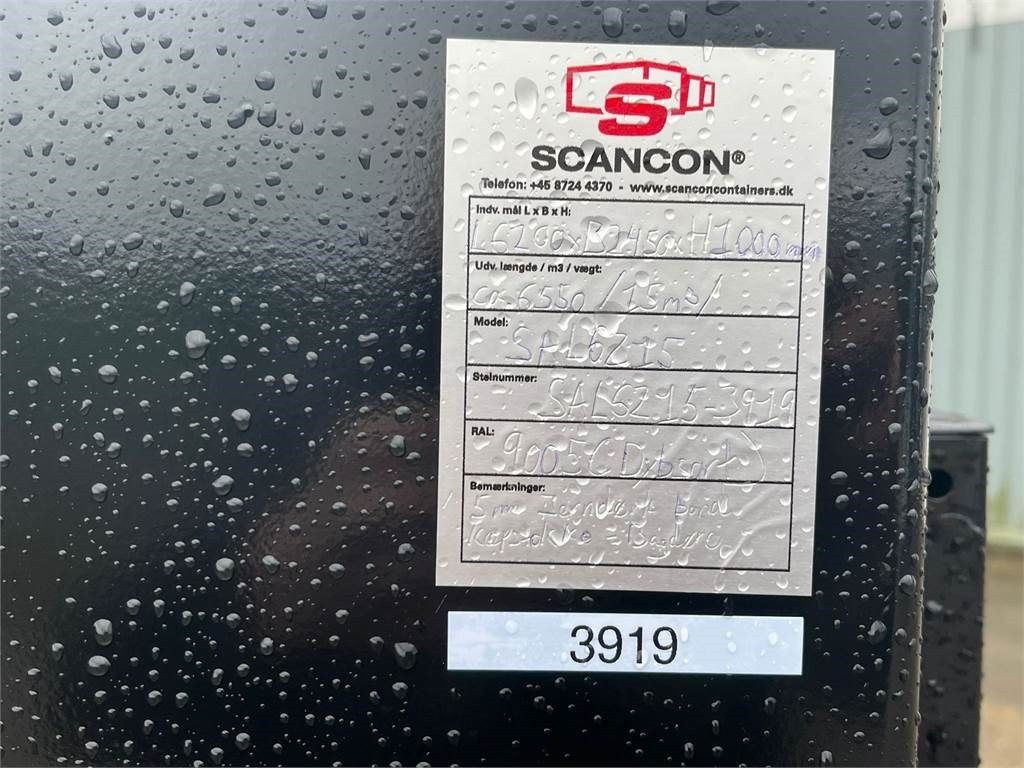 Carrosserie plateau Scancon 6200 mm stykgods lad - kraftig udførsel: photos 16