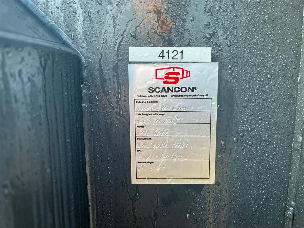 Scancon SAL6012 6000 mm stykgods lad - Carrosserie plateau: photos 5 Scancon SAL6012 6000 mm stykgods lad - Carrosserie plateau: photos 5