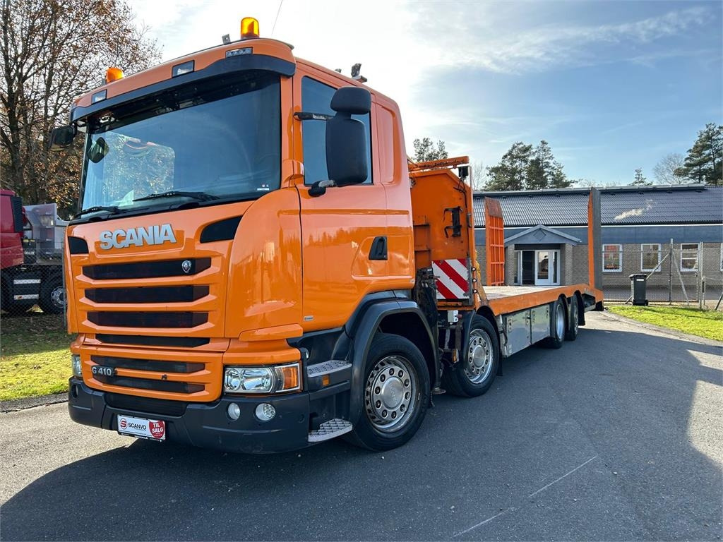 Scania G410 LB 8X2*6 HLB - Hiab X- Hiduo 188E3 kran - Camion porte-voitures: photos 1 Scania G410 LB 8X2*6 HLB - Hiab X- Hiduo 188E3 kran - Camion porte-voitures: photos 1