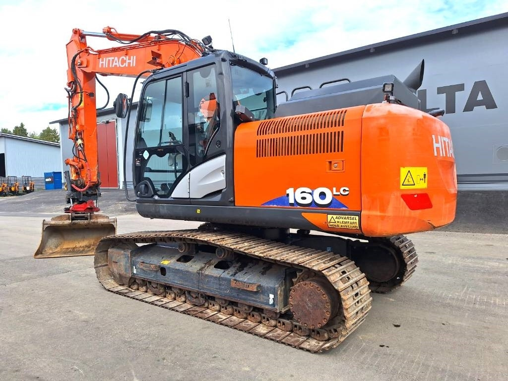 Hitachi ZX160LC-6 PYÖRITTÄJÄLLÄ  - Pelle sur chenille: photos 2 Hitachi ZX160LC-6 PYÖRITTÄJÄLLÄ  - Pelle sur chenille: photos 2