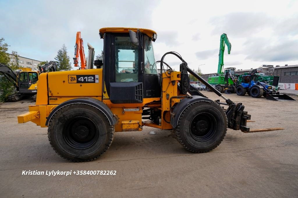 Chargeuse sur pneus JCB 412S LAMELLIRENKAILLA: photos 8