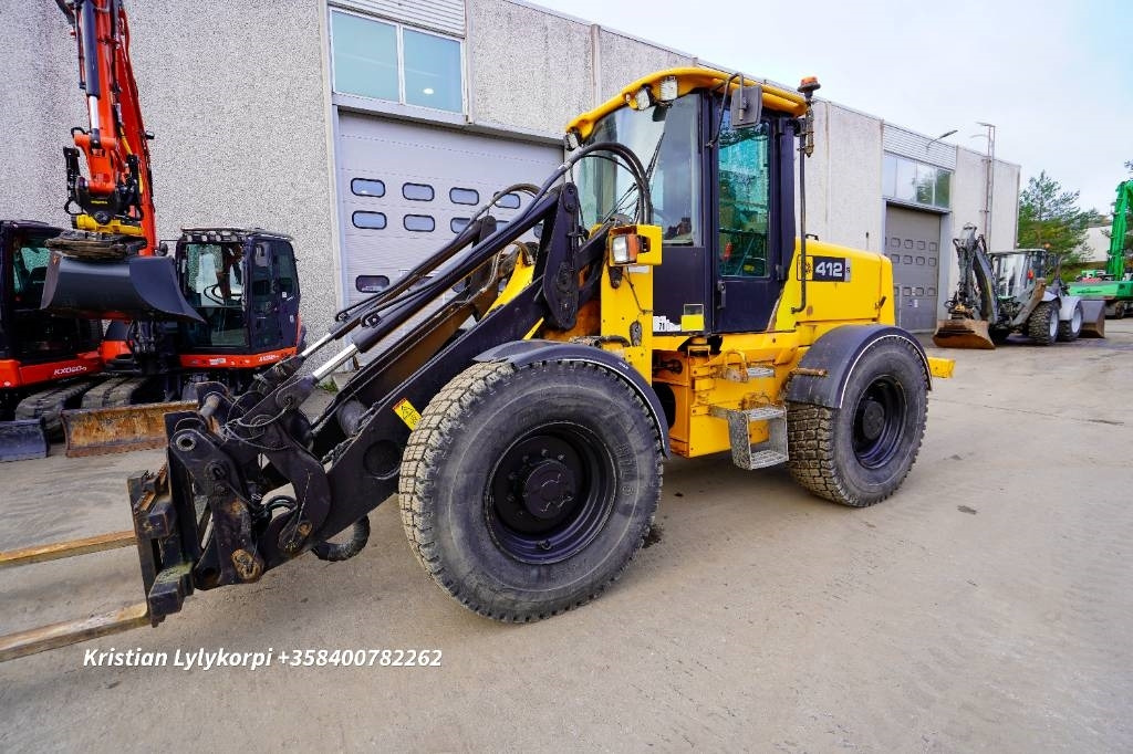 Chargeuse sur pneus JCB 412S LAMELLIRENKAILLA: photos 13