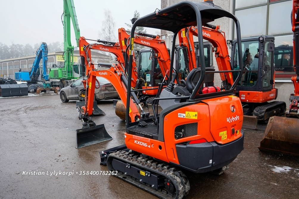 Kubota KX 016-4 EX-DEMO - Mini pelle: photos 2 Kubota KX 016-4 EX-DEMO - Mini pelle: photos 2