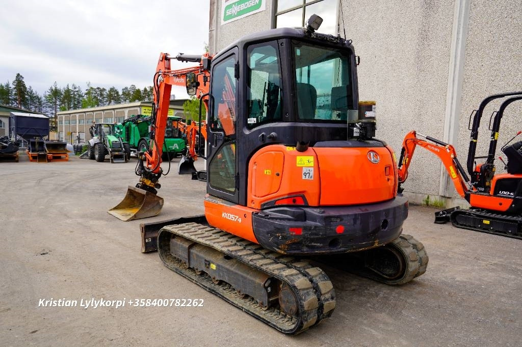 Kubota KX057-4 PYÖRITTÄJÄLLÄ - Mini pelle: photos 2 Kubota KX057-4 PYÖRITTÄJÄLLÄ - Mini pelle: photos 2