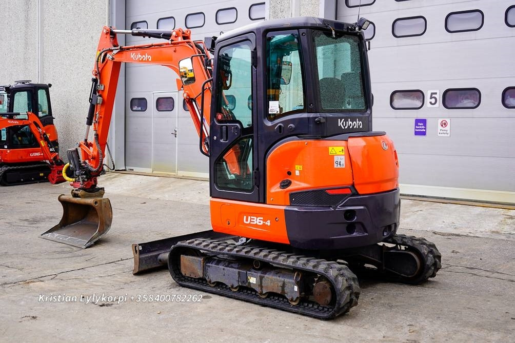 Kubota U36-4 ROTOTILTILLÄ  - Mini pelle: photos 2 Kubota U36-4 ROTOTILTILLÄ  - Mini pelle: photos 2