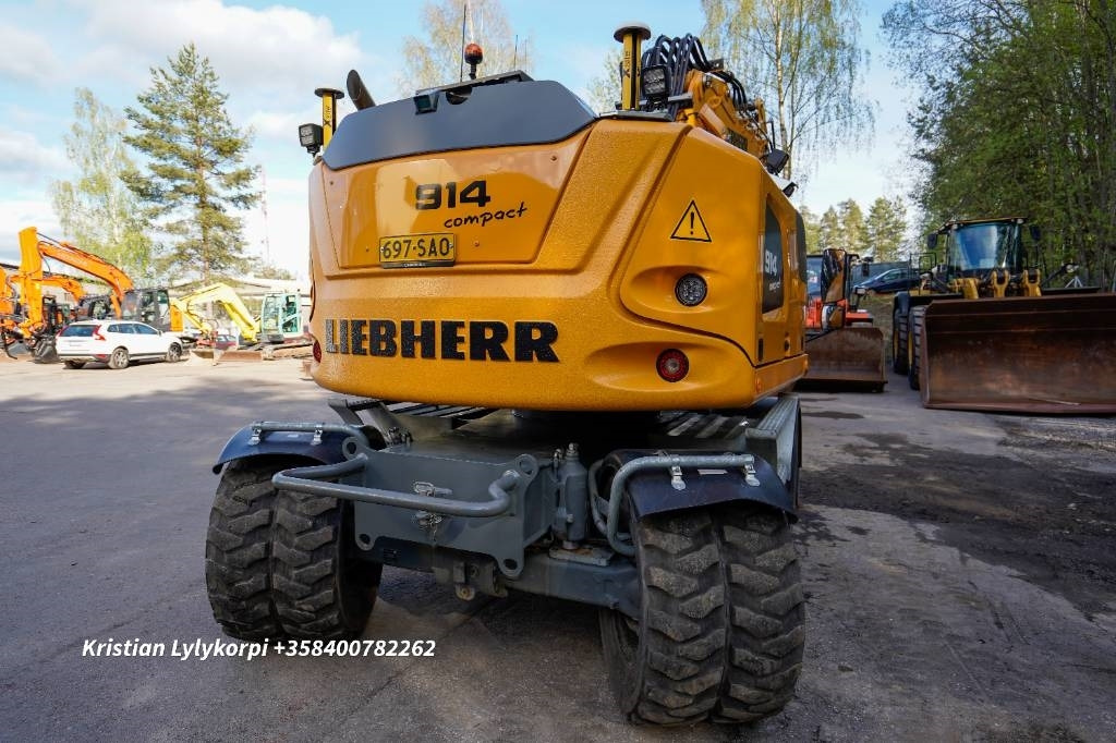 Liebherr A914C NOVATRON 3D - Pelle sur pneus: photos 5 Liebherr A914C NOVATRON 3D - Pelle sur pneus: photos 5