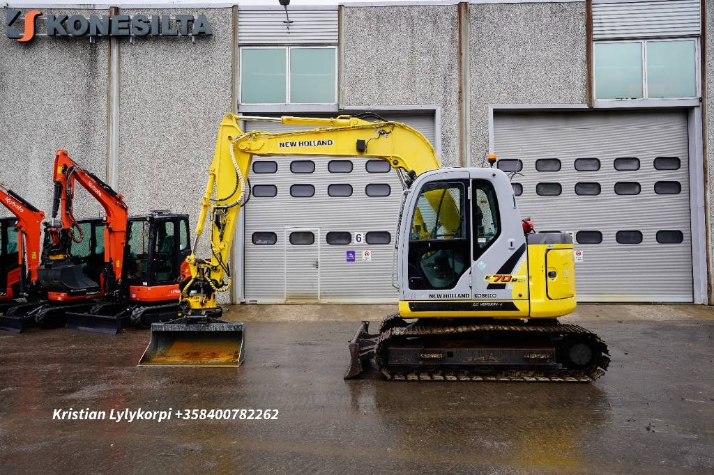 New Holland E70BSR ENGCON PIHDEILLÄ - Mini pelle: photos 1 New Holland E70BSR ENGCON PIHDEILLÄ - Mini pelle: photos 1