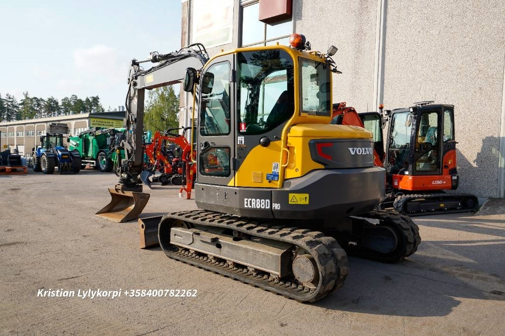 Volvo ECR88D PRO PIENET TUNNIT - Mini pelle: photos 2 Volvo ECR88D PRO PIENET TUNNIT - Mini pelle: photos 2