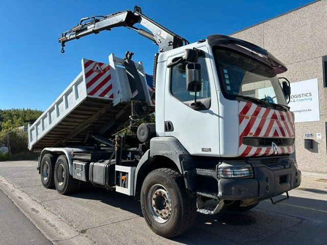 Renault Kerax 420dCi. 6X4. Hiab 144. Klima. - Camion ampliroll, Camion grue: photos 1 Renault Kerax 420dCi. 6X4. Hiab 144. Klima. - Camion ampliroll, Camion grue: photos 1