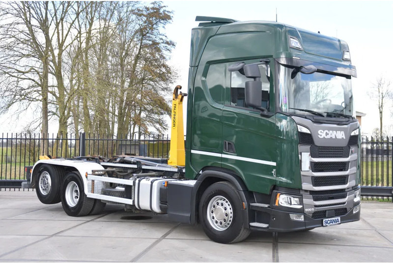 Scania S500 NGS 6x2*4 - HOOKLIFT SYSTEM - RETARDER - PARK. AIRCO - WHEELBASE: 475 CM - PTO - GOOD CONDITION - - Camion ampliroll: photos 1 Scania S500 NGS 6x2*4 - HOOKLIFT SYSTEM - RETARDER - PARK. AIRCO - WHEELBASE: 475 CM - PTO - GOOD CONDITION - - Camion ampliroll: photos 1