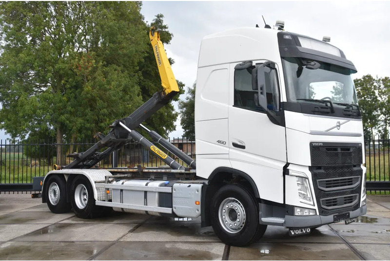Volvo FH 460 Globe 6x2*4 - HOOKLIFT - 740 TKM - PARK. AIRCO - WHEELBASE: 480 CM - TOP CONDITION - - Camion ampliroll: photos 1 Volvo FH 460 Globe 6x2*4 - HOOKLIFT - 740 TKM - PARK. AIRCO - WHEELBASE: 480 CM - TOP CONDITION - - Camion ampliroll: photos 1