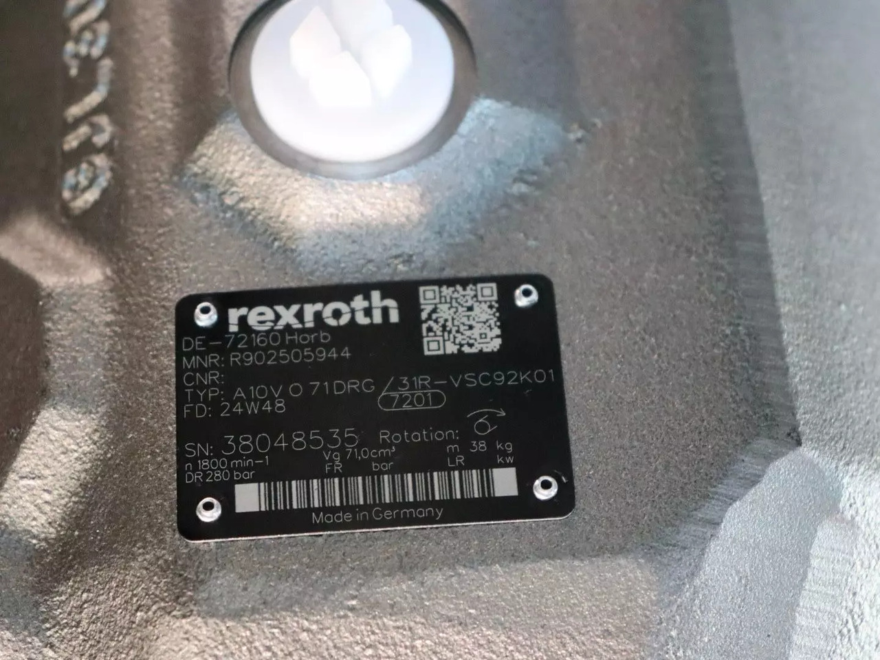 REXROTH A10VO71DRG/31R-VSC92K01 - Pièces de rechange pour Matériel de manutention: photos 4 REXROTH A10VO71DRG/31R-VSC92K01 - Pièces de rechange pour Matériel de manutention: photos 4