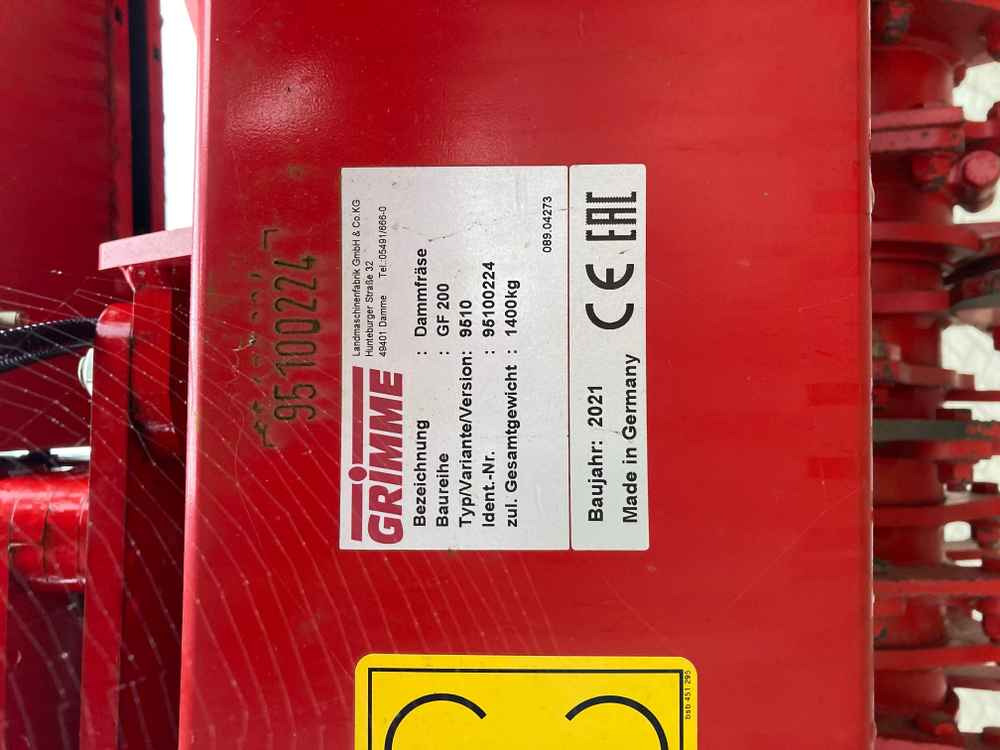 Grimme Grimme GF 200, 2 Row/ Single Bed, Hook Tine Tilla - Matériel de récolte: photos 2 Grimme Grimme GF 200, 2 Row/ Single Bed, Hook Tine Tilla - Matériel de récolte: photos 2