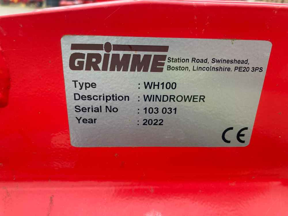 Grimme Grimme WH100 Single Row Potato Windrower - Matériel de récolte: photos 2 Grimme Grimme WH100 Single Row Potato Windrower - Matériel de récolte: photos 2