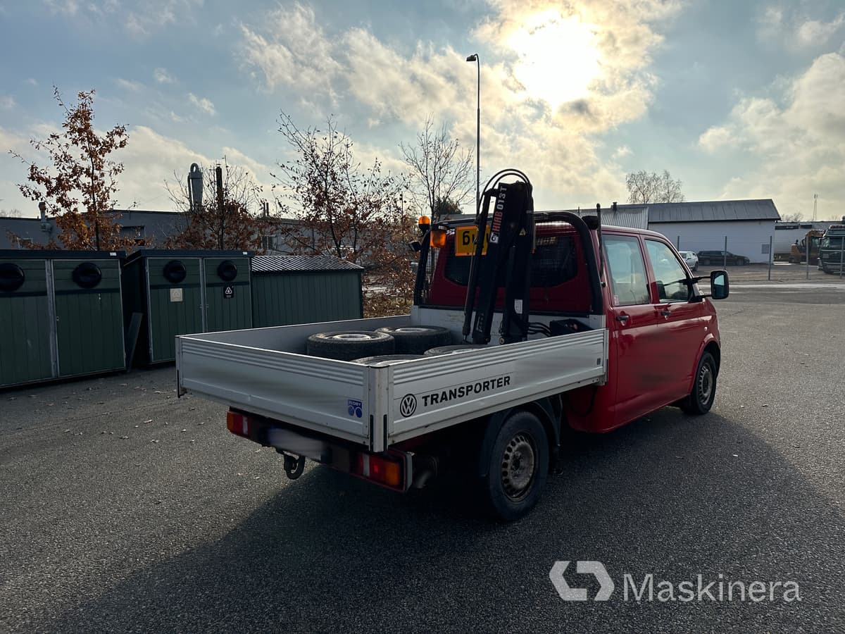 Flakbil Volkswagen Transporter T5 4wd + Kran - Fourgonnette: photos 3 Flakbil Volkswagen Transporter T5 4wd + Kran - Fourgonnette: photos 3