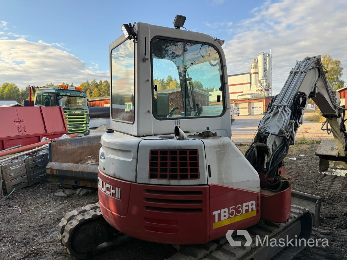 Grävmaskin Takeuchi Take-Job TB53FR ink redskap - Pelle sur chenille: photos 5 Grävmaskin Takeuchi Take-Job TB53FR ink redskap - Pelle sur chenille: photos 5