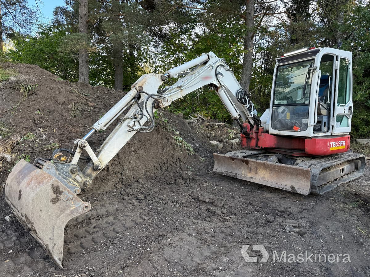 Grävmaskin Takeuchi Take-Job TB53FR ink redskap - Pelle sur chenille: photos 1 Grävmaskin Takeuchi Take-Job TB53FR ink redskap - Pelle sur chenille: photos 1